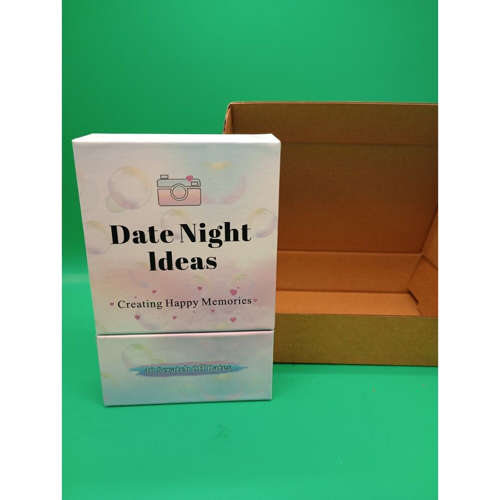 Date Night Delights 40 Scratch Off Dates Card Game Couples Gift Sealed New